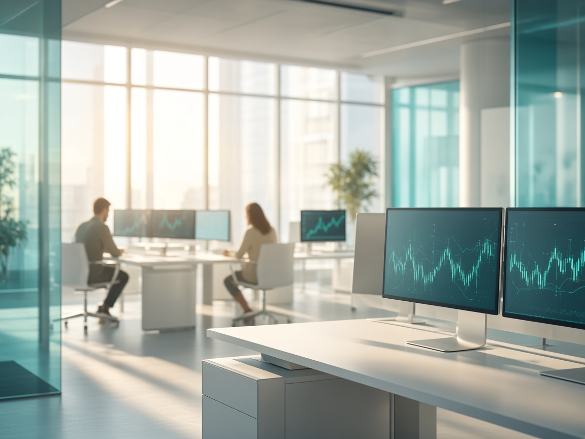I team prodotto e supporto di Zenitpregio collaborano in un ufficio moderno e luminoso